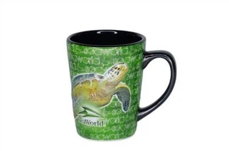 Mwg Boglynnog Ceramig Dyluniad Llawn